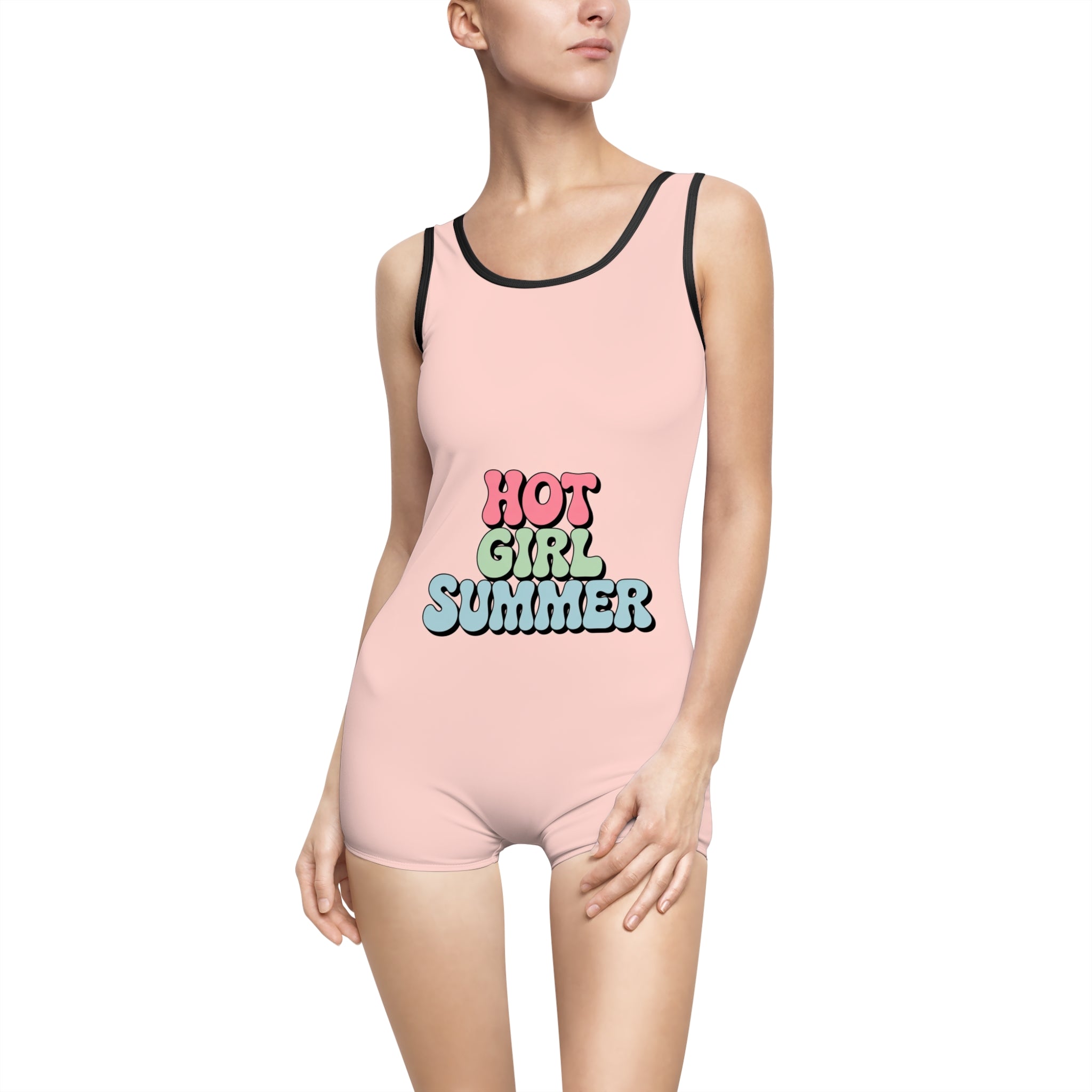 Women's Vintage Swimsuit - Hot Girl Summer Swimwear, Retro Beach Outfit, Summer Pool Party Attire, Vacation Swimwear, Cute